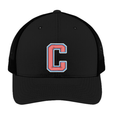 Yupoong Trucker Hat with Crismon C embroidered  Thumbnail